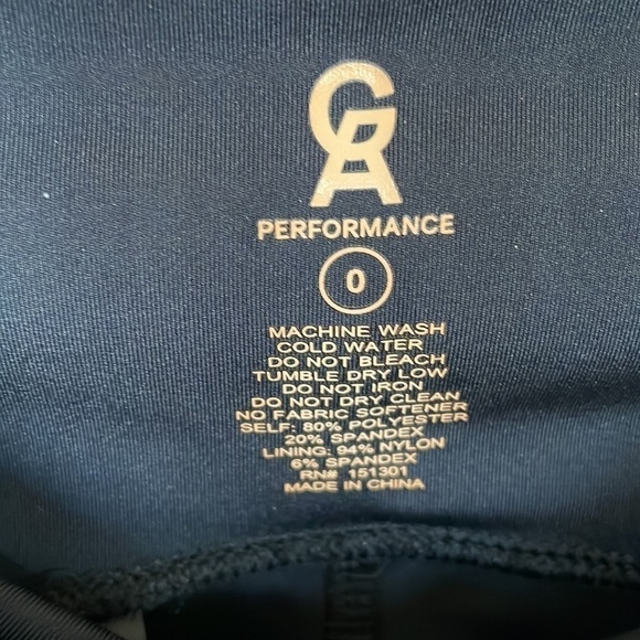 Brand New Good American Performance Black w/ Red Stretch Compression Leggings - Picture 12 of 15